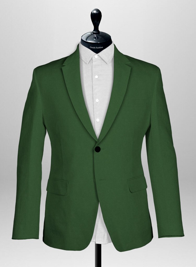 292 Polished Forest Green Corduroy Jacket