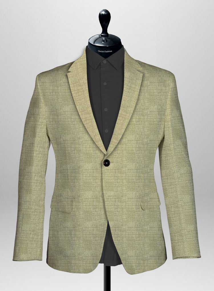 191 Urban-ready British Khaki Linen Jacket