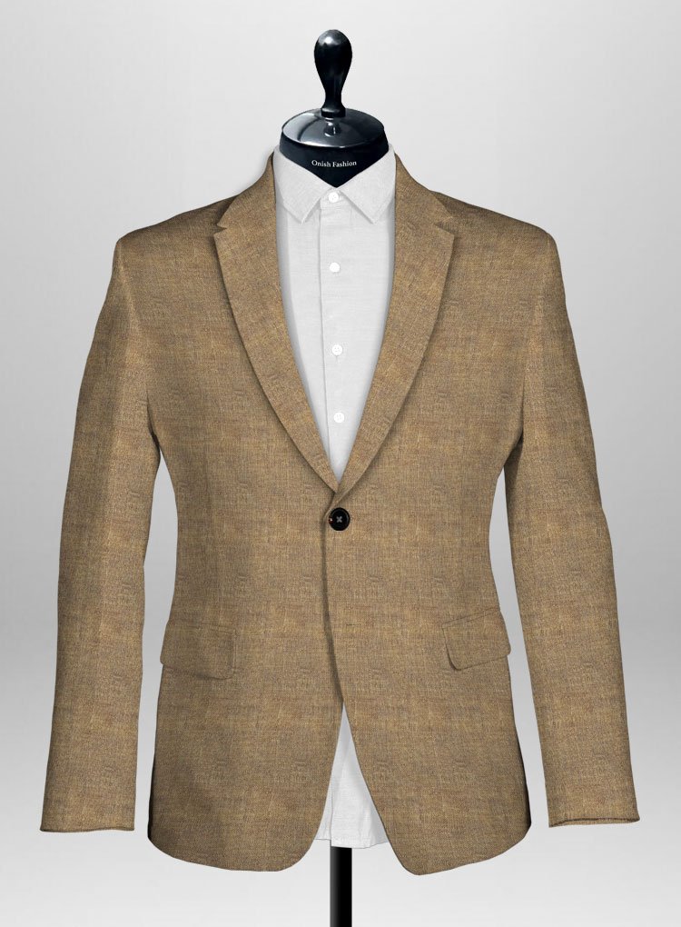 204 Pristine Italian Kleopas Linen Jacket