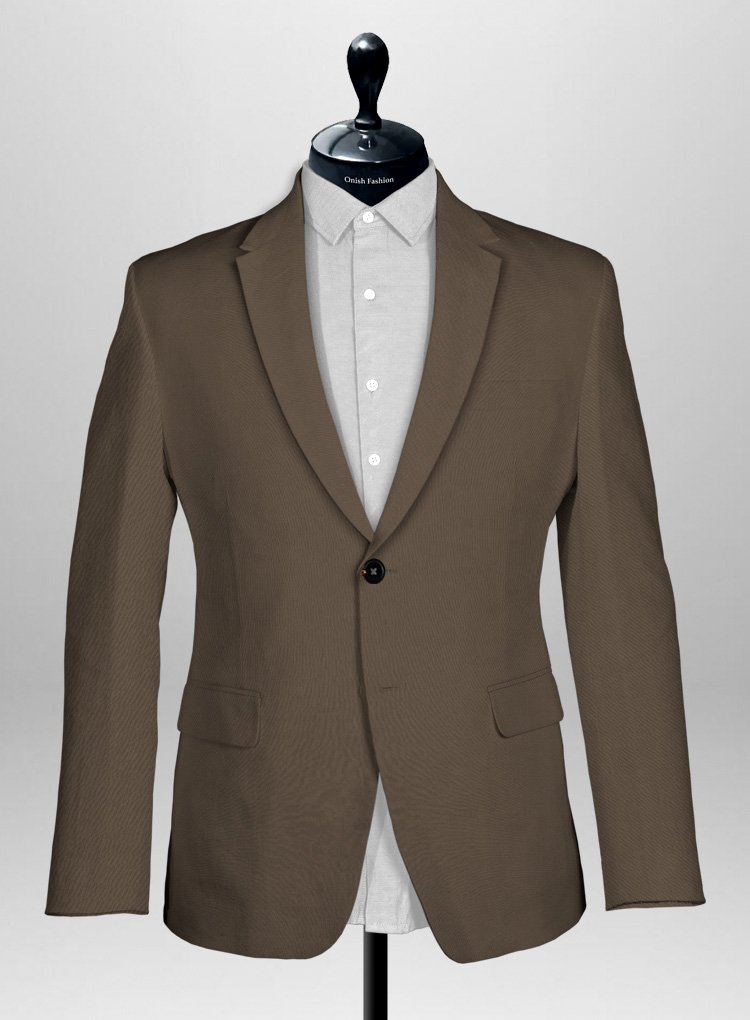 267 Versatile Italian Hunter Khaki Cotton Stretch Jacket