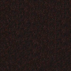 Garnet Heavy Wine Herringbone Tweed