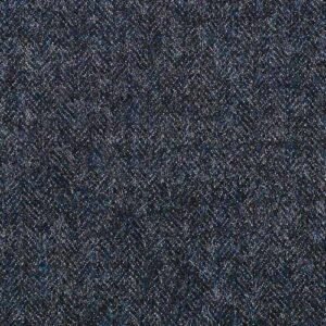 Eclipse Blue Herringbone Tweed