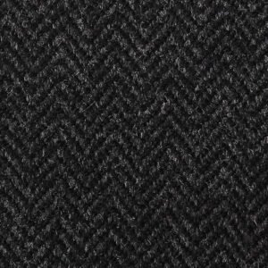 Highlander Heavy Charcoal Herringbone Tweed
