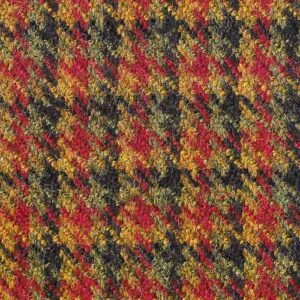 Royal Cherry Plaid Tweed