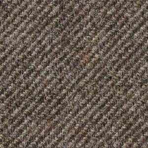 Statement Making Wide Brown Twill Tweed