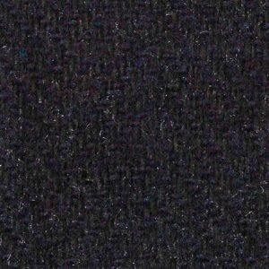 Weave Rich Blue Black Heavy Tweed