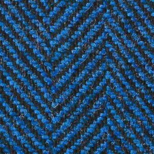 Heirloom Wide Royal Blue Herringbone